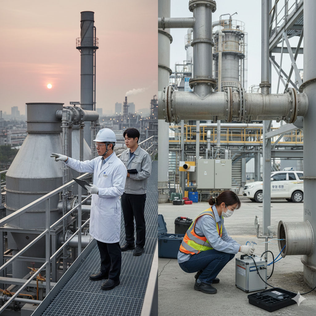 대기환경기사 하는 일