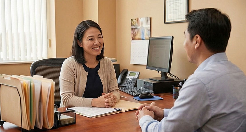 사회복지사 상담