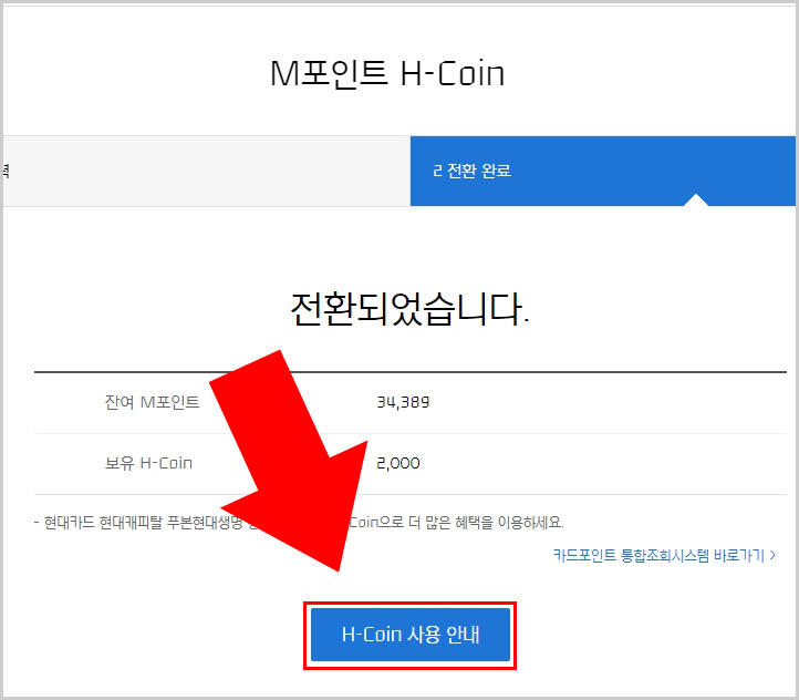 H-Coin 사용 안내