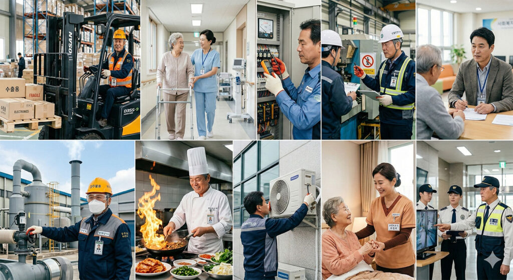 중장년층 자격증 TOP10